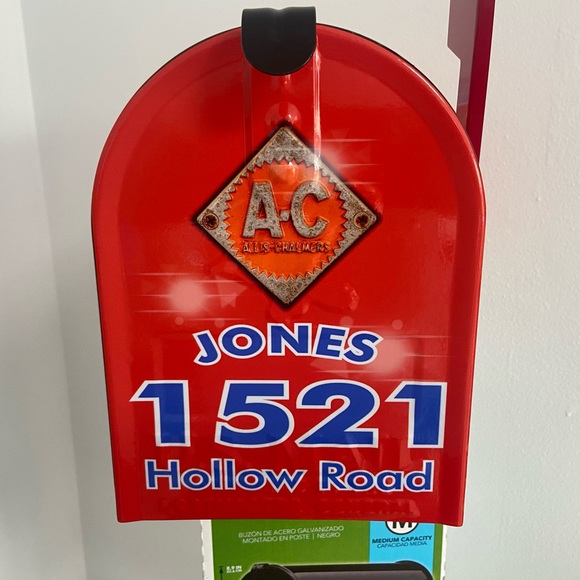 Custom Mailbox with Tractor theme. Amazing detail, sturdy, trusted seller. - Picture 9 of 9